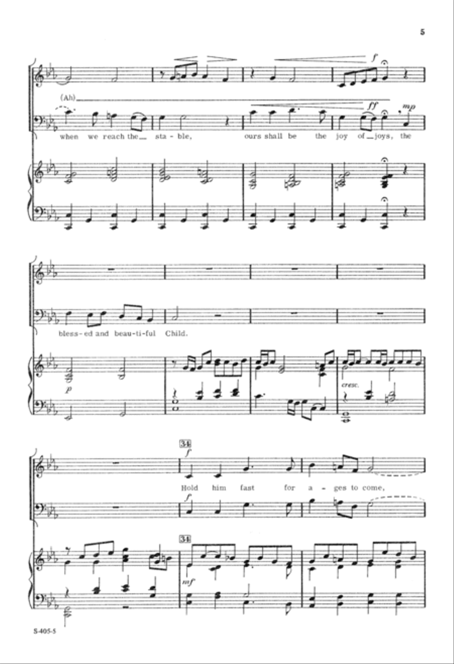 Bright the Star that Guides Our Path (Digital Download) 2-Part scores gallery preview page 5