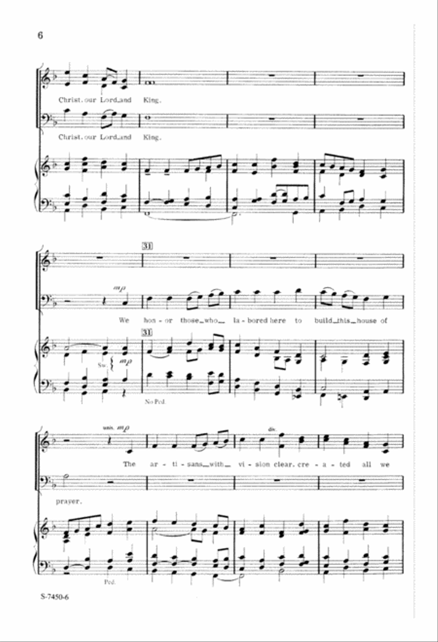 New Songs of Joy Now Sing (Digital Download) 3-Part scores gallery preview page 6
