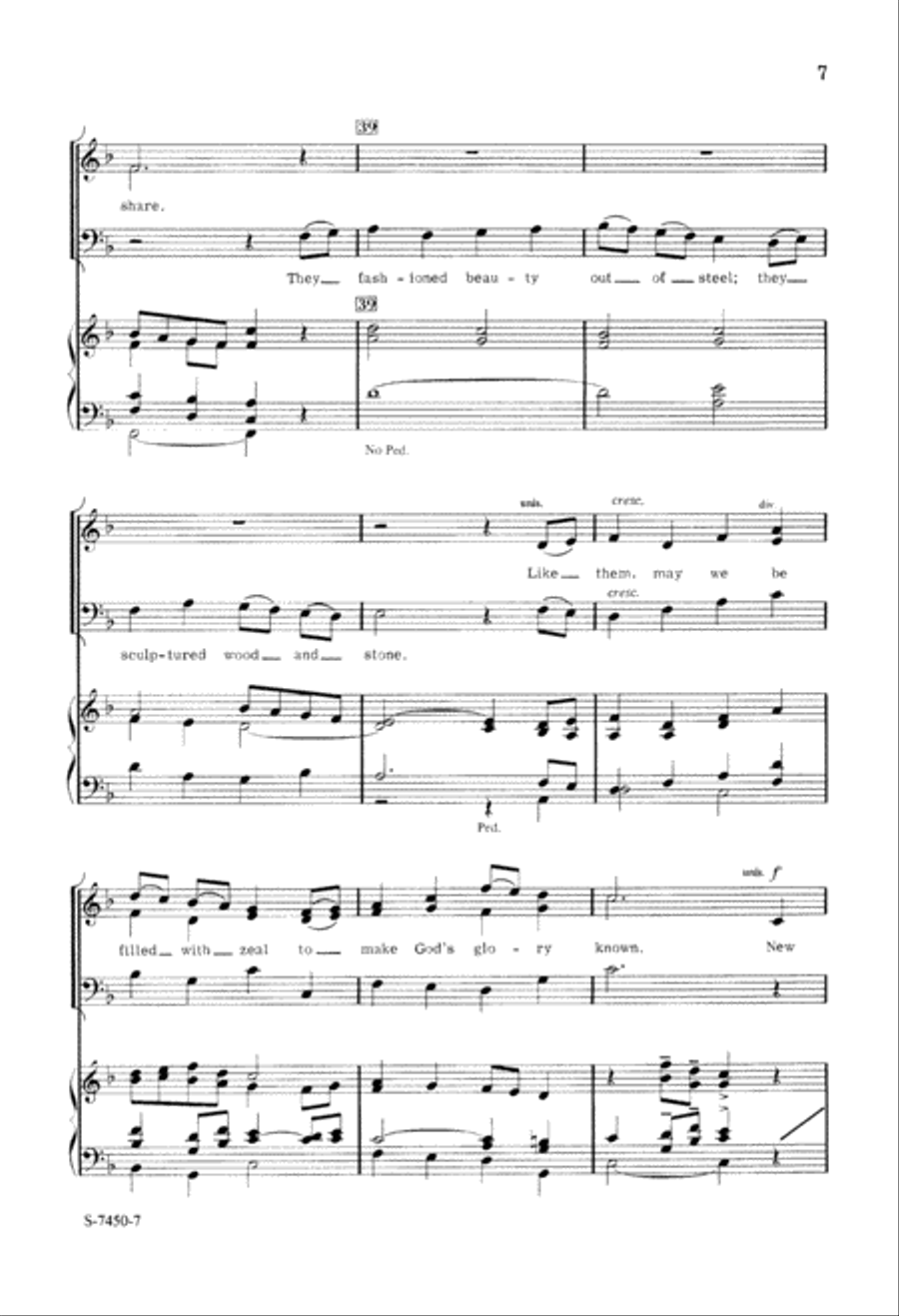 New Songs of Joy Now Sing (Digital Download) 3-Part scores gallery preview page 7