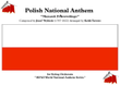 Polish National Anthem for String Orchestra (World National Anthem Series)