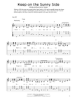 Keep On The Sunny Side (arr. Fred Sokolow)