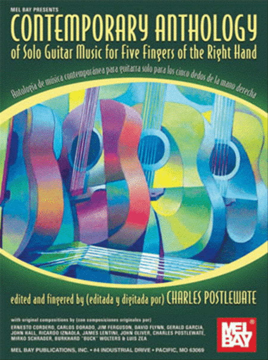 Contempoary Anthology Of Solo Guitar Music scores gallery preview page 1