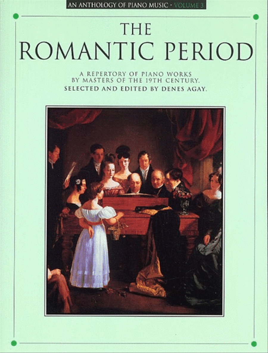 Anthology Of Piano Music Vol 3 Romantic Period scores gallery preview page 1