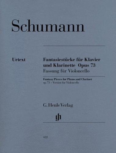 Schumann - Fantasy Pieces Op 73 Cello/Piano
