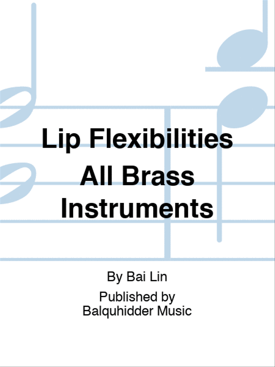 Lip Flexibilities All Brass Instruments School and Community scores gallery preview page 1