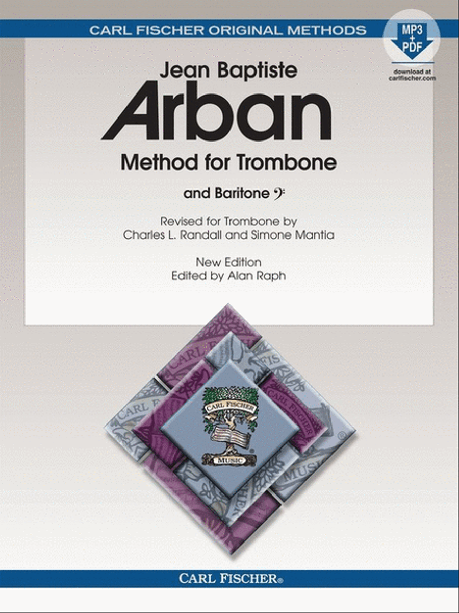 Arban - Method For Trombone Bc New Edition Book/Online Audio Baritone Horn scores gallery preview page 1