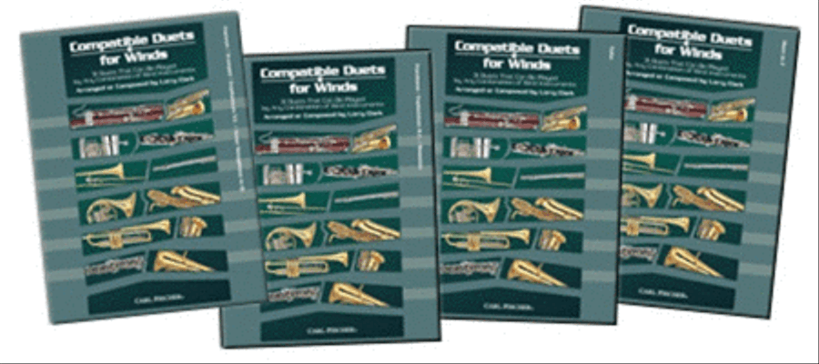 Compatible Duets For Winds Flute Oboe Flute scores gallery preview page 1