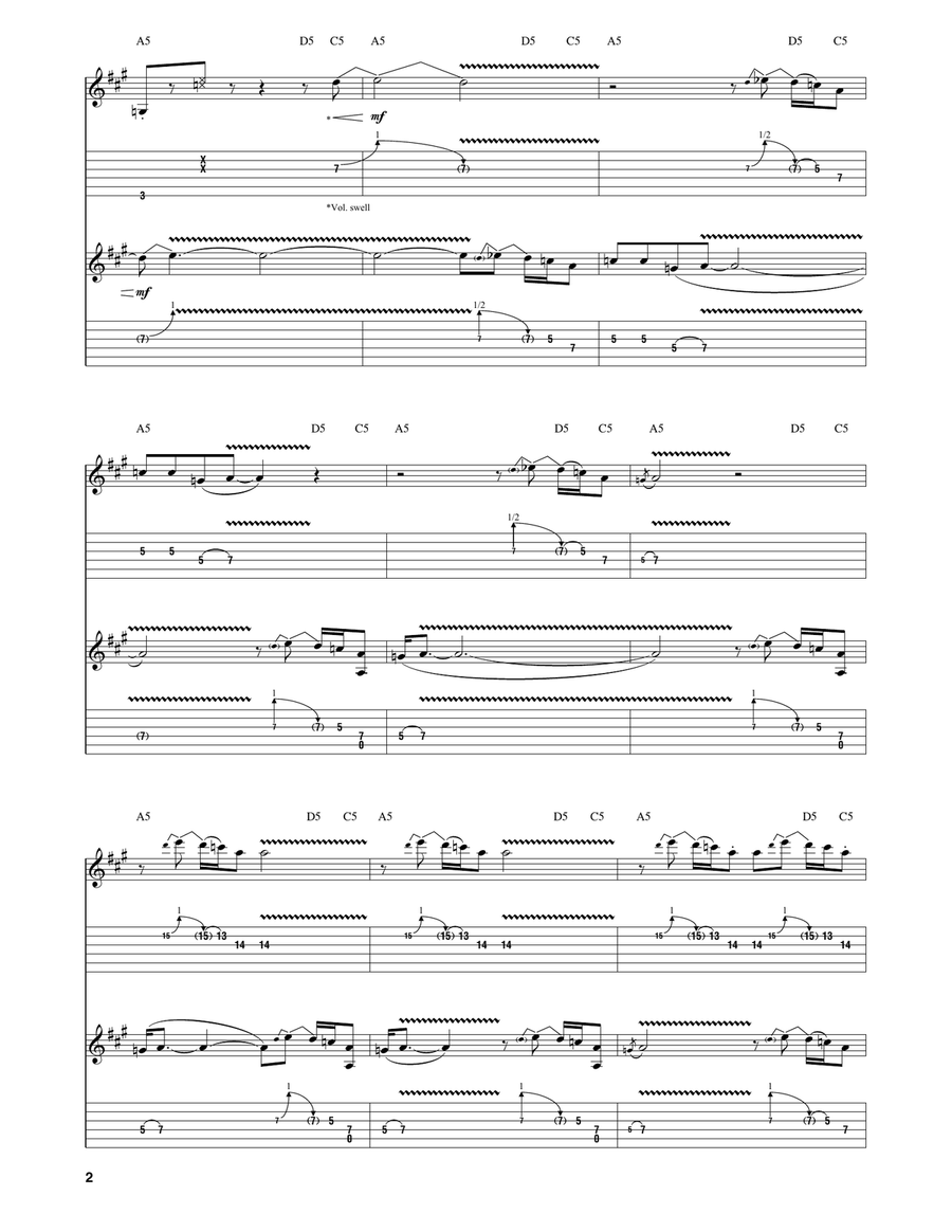 I Just Want To Make Love To You Electric Guitar scores gallery preview page 2