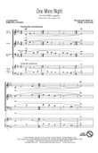 One More Night (arr. Philip Lawson)