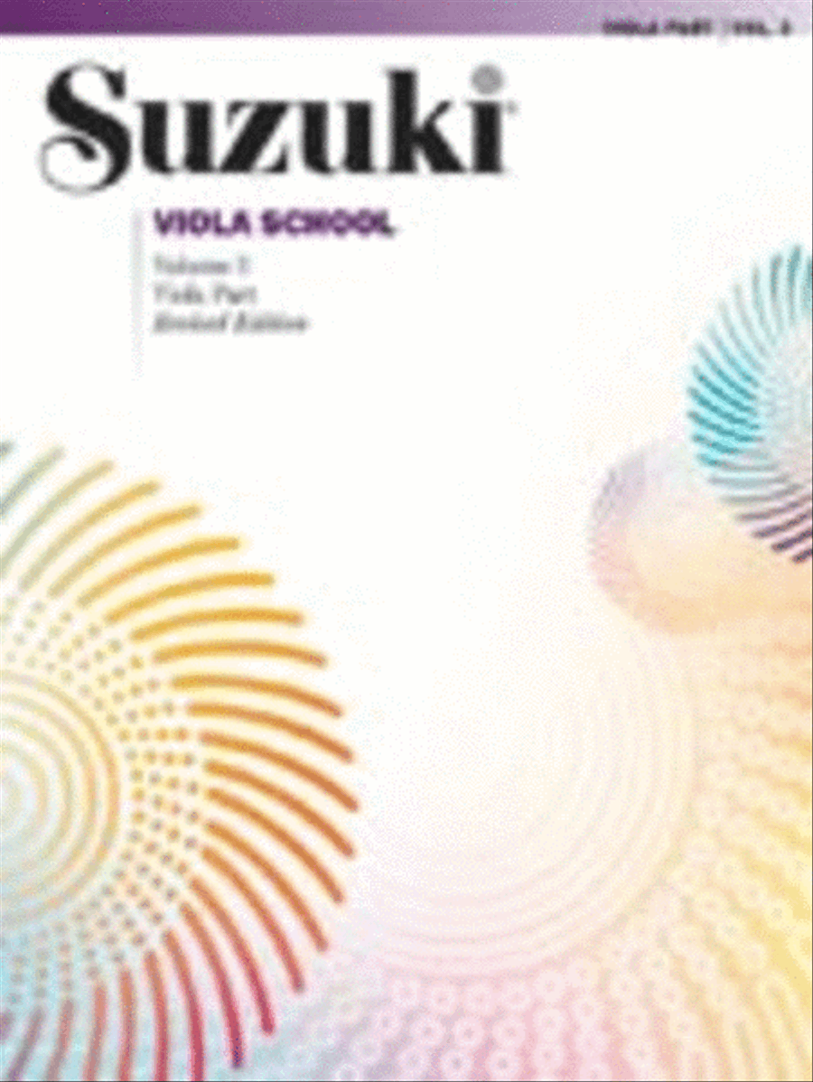 Suzuki Viola School Vol 3 Viola Part scores gallery preview page 1