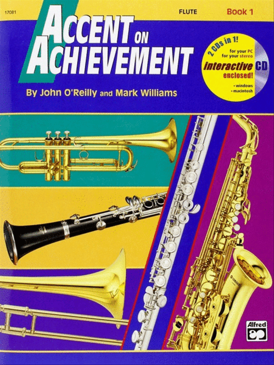 Accent On Achievement Book 1 Flute scores gallery preview page 1