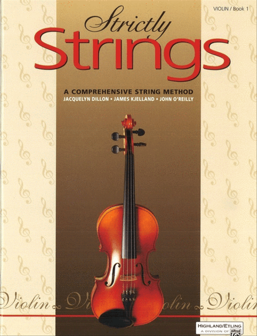 Strictly Strings Book 1 Violin Part scores gallery preview page 1