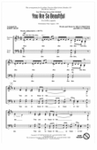 You Are So Beautiful (arr. Kirby Shaw)