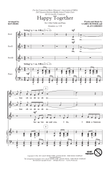 Happy Together (arr. Ken Berg)