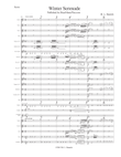 Winter Serenade (Snow falling gently)