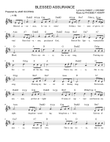 Blessed Assurance (Lead sheet)