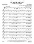 Old Town Road (arr. Paul Murtha) - Bb Bass Clarinet