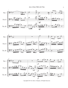 Just a Closer Walk with Thee / Solace (Trombone Trio) Trombone Trio scores gallery preview page 6