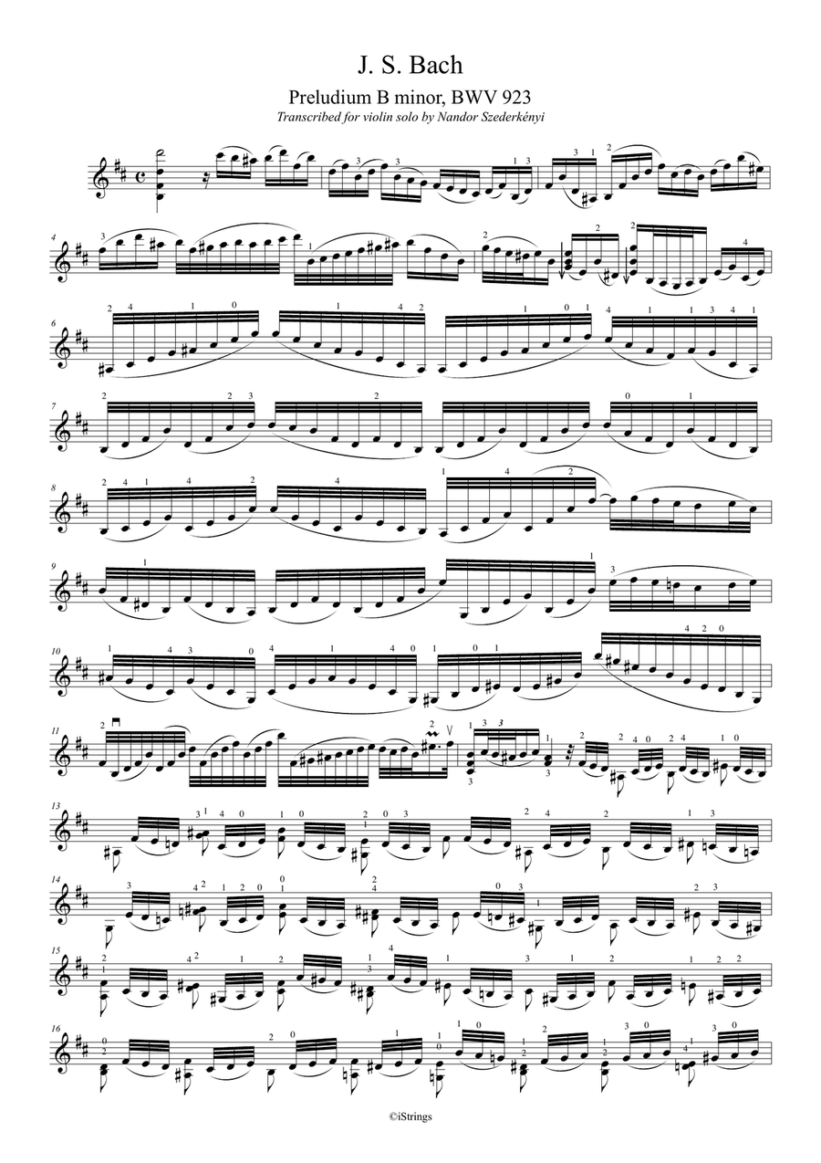 Six keyboard works for solo violin (bundle - 10% off) Violin Solo scores gallery preview page 2