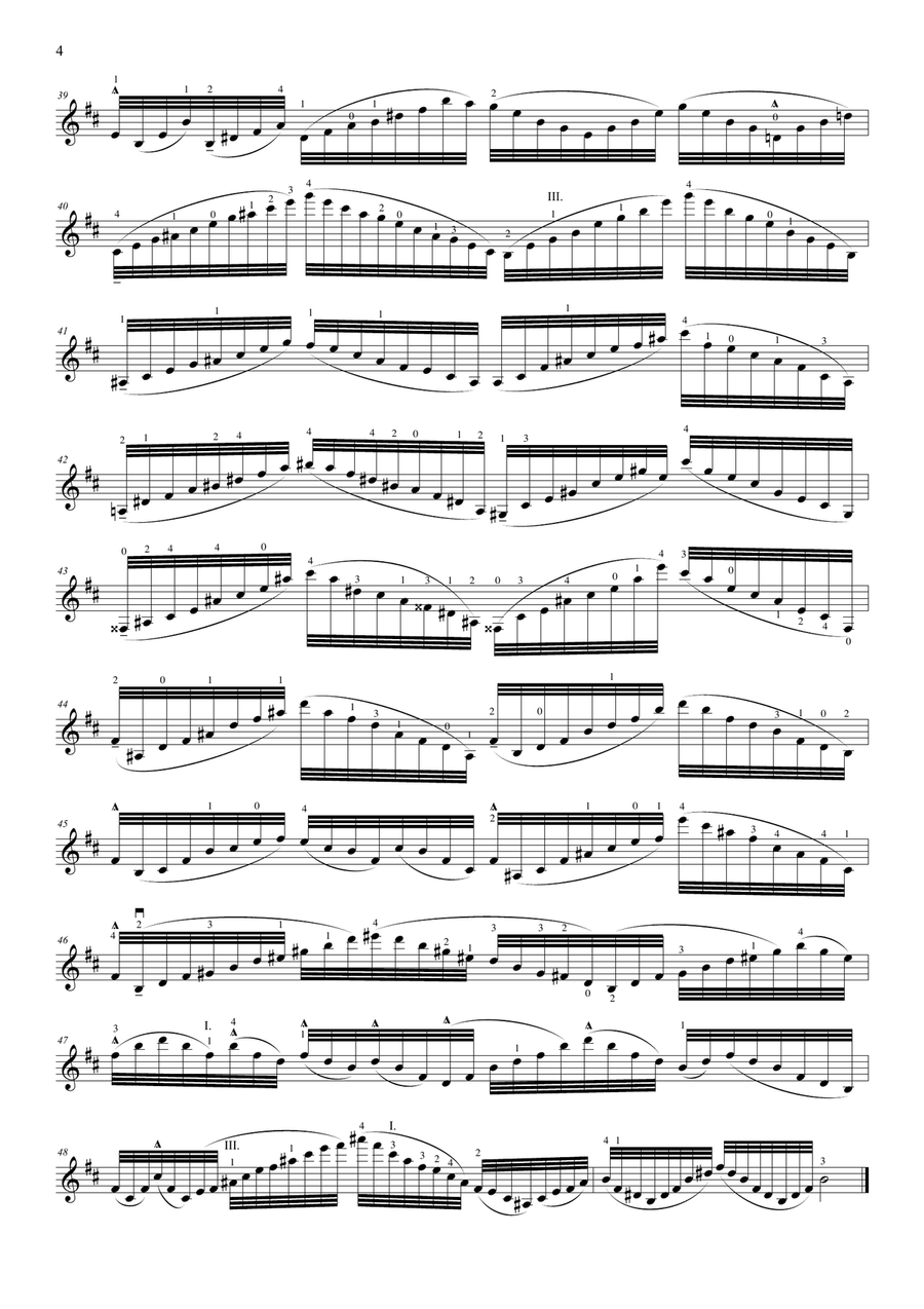 Six keyboard works for solo violin (bundle - 10% off) Violin Solo scores gallery preview page 5