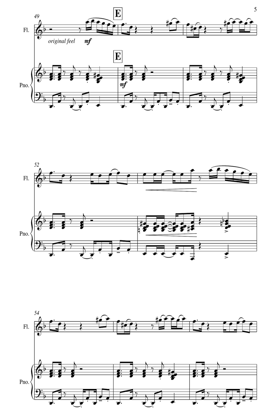 Mr Meerkat Mr Meerkat Flute Solo scores gallery preview page 6