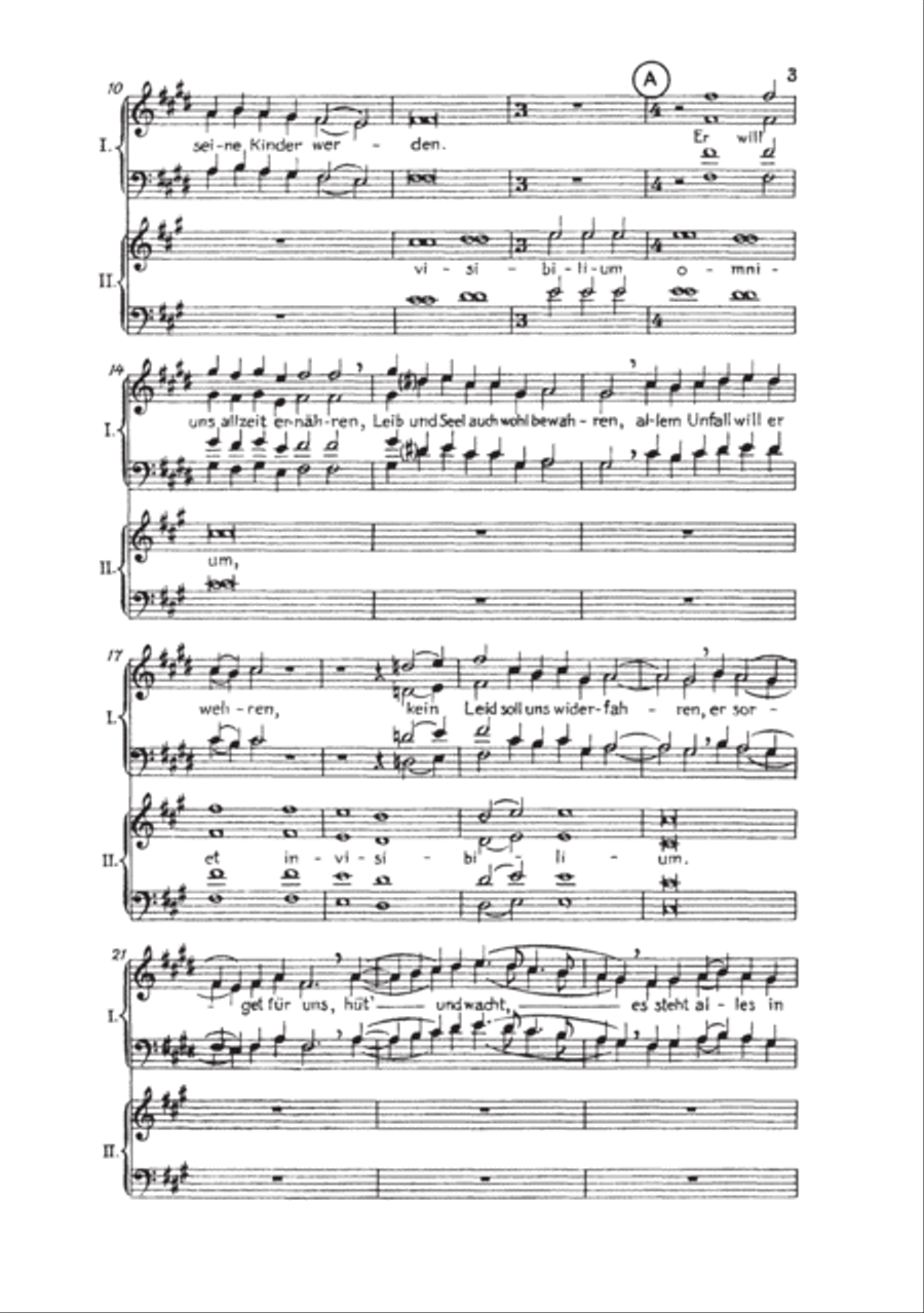 Das Glaubensbekenntnis Op. 64 4-Part scores gallery preview page 3