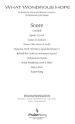 What Wondrous Hope (Praise Band) - Full Score