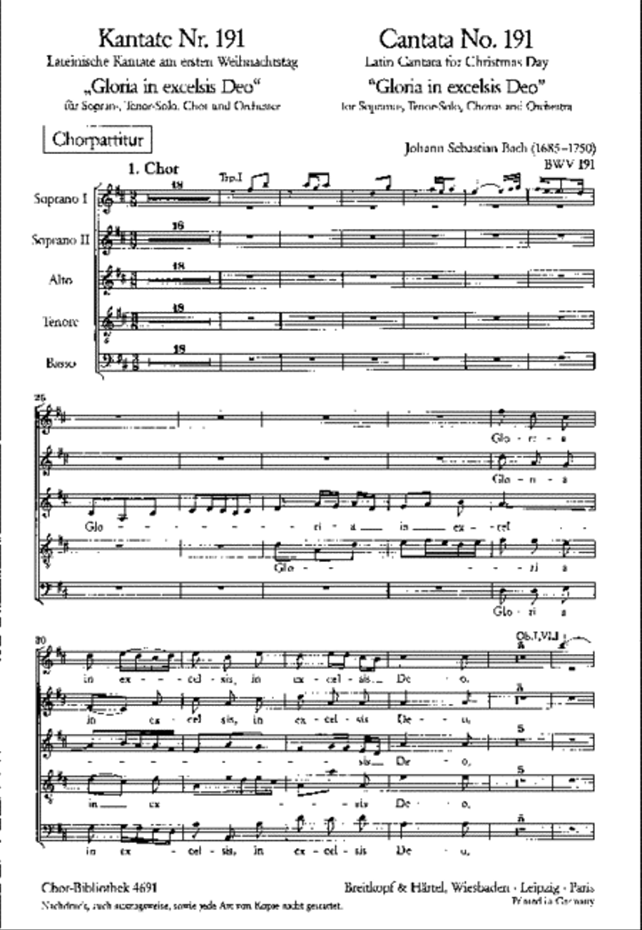 Cantata BWV 191 