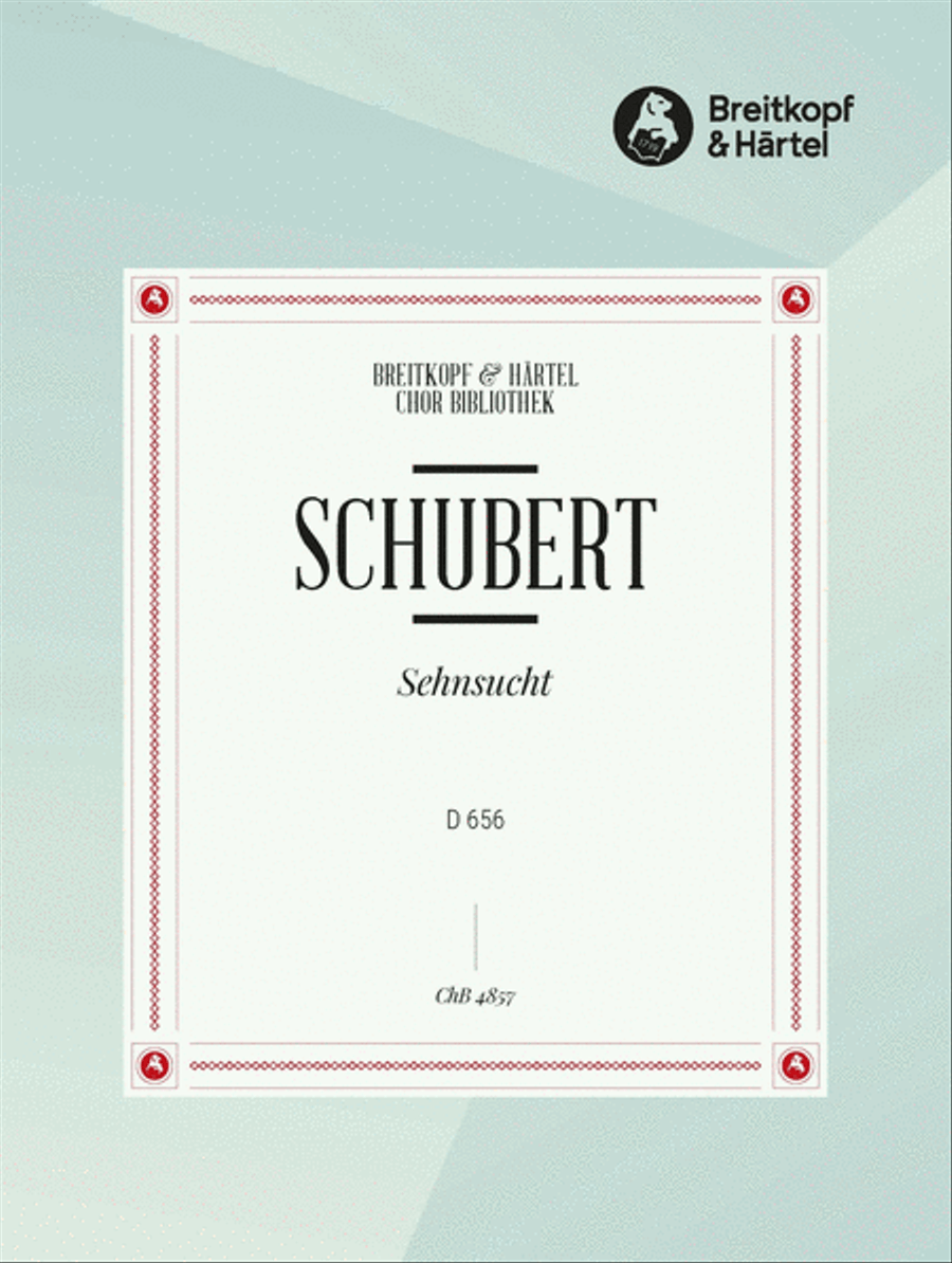Sehnsucht D 656 A Cappella scores gallery preview page 1