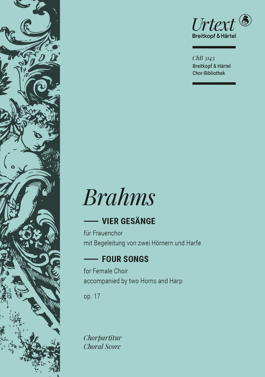 4 Songs Op. 17 SSA scores gallery preview page 1