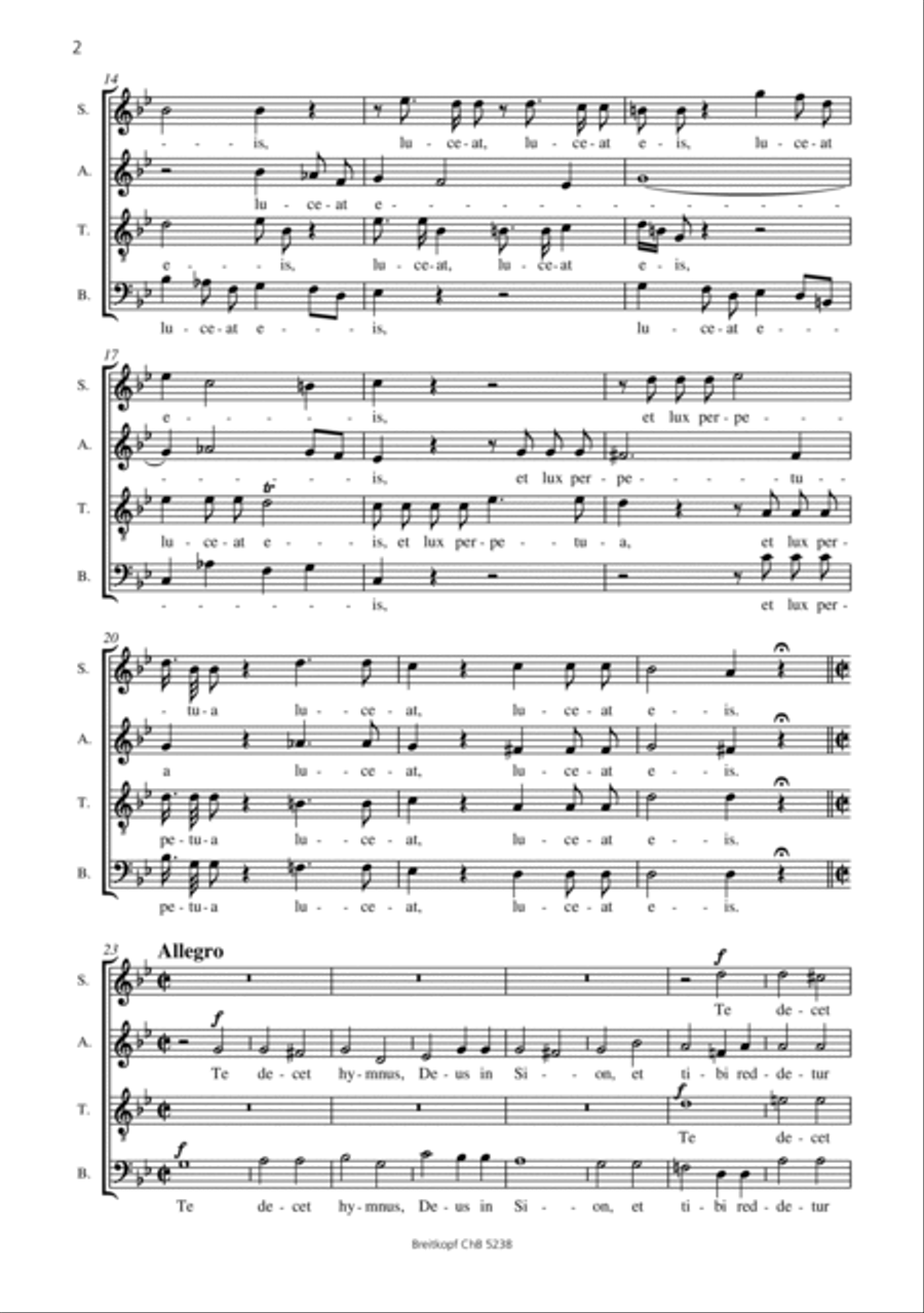 Requiem 4-Part scores gallery preview page 3