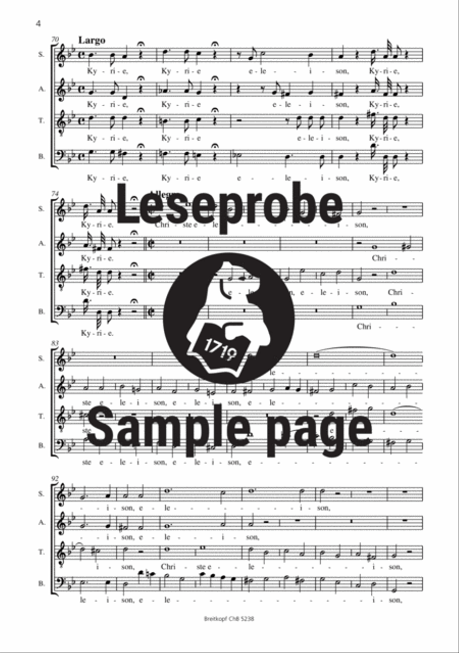 Requiem 4-Part scores gallery preview page 5