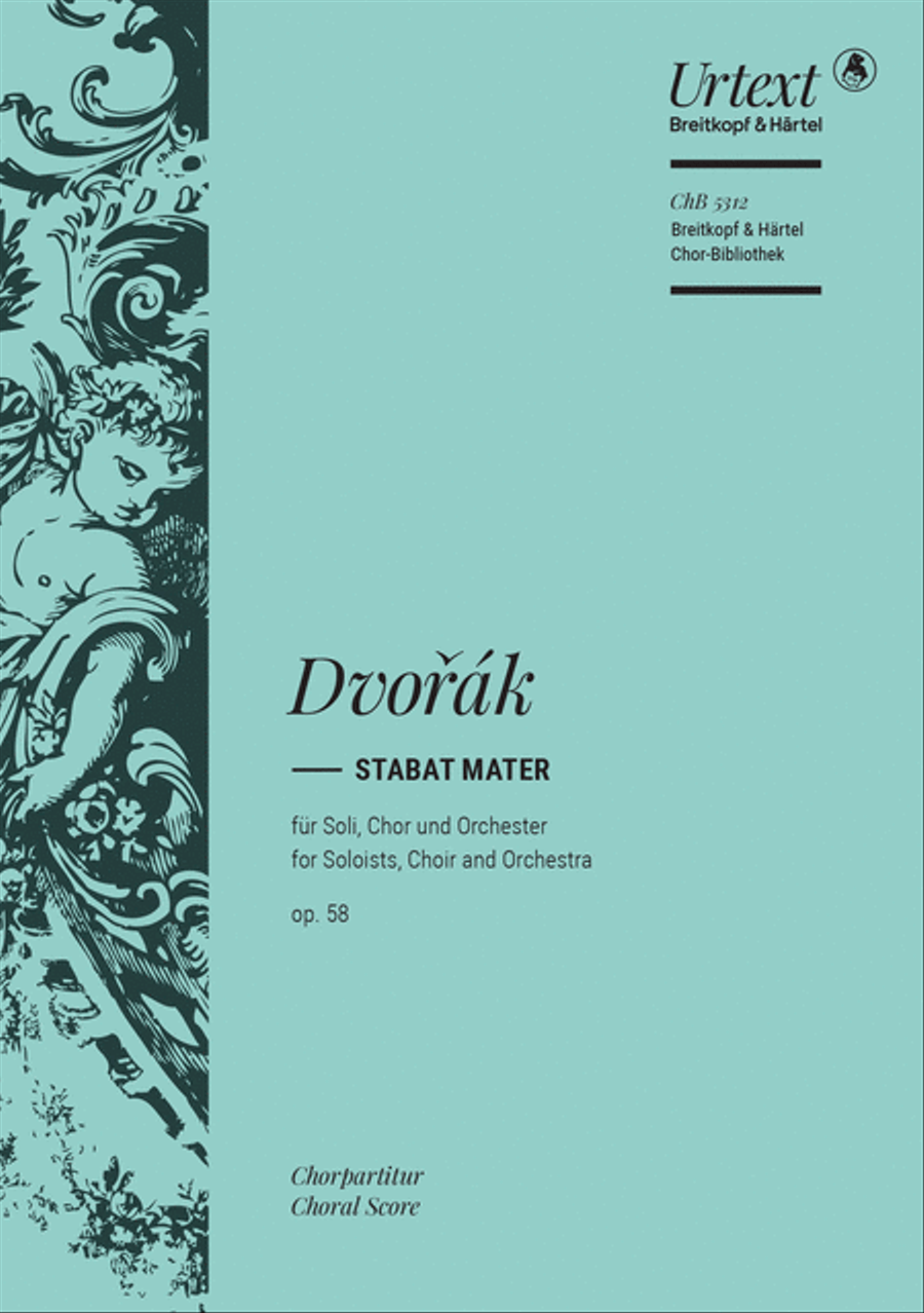 Stabat mater Op. 58 4-Part scores gallery preview page 1