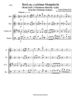 Brich an, o schönes Morgenlicht (Break forth, O beauteous heav'nly light) for wind quartet mini preview