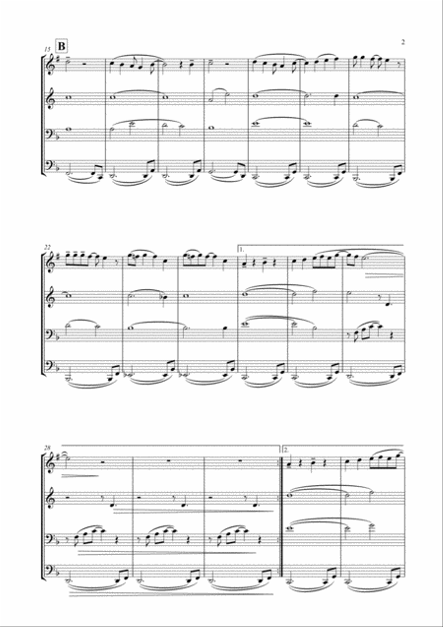 Love Kills (the Ballad) Horn scores gallery preview page 3