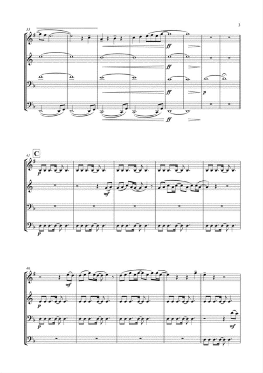 Love Kills (the Ballad) Horn scores gallery preview page 4