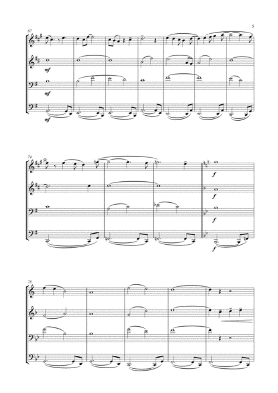 Love Kills (the Ballad) Horn scores gallery preview page 6