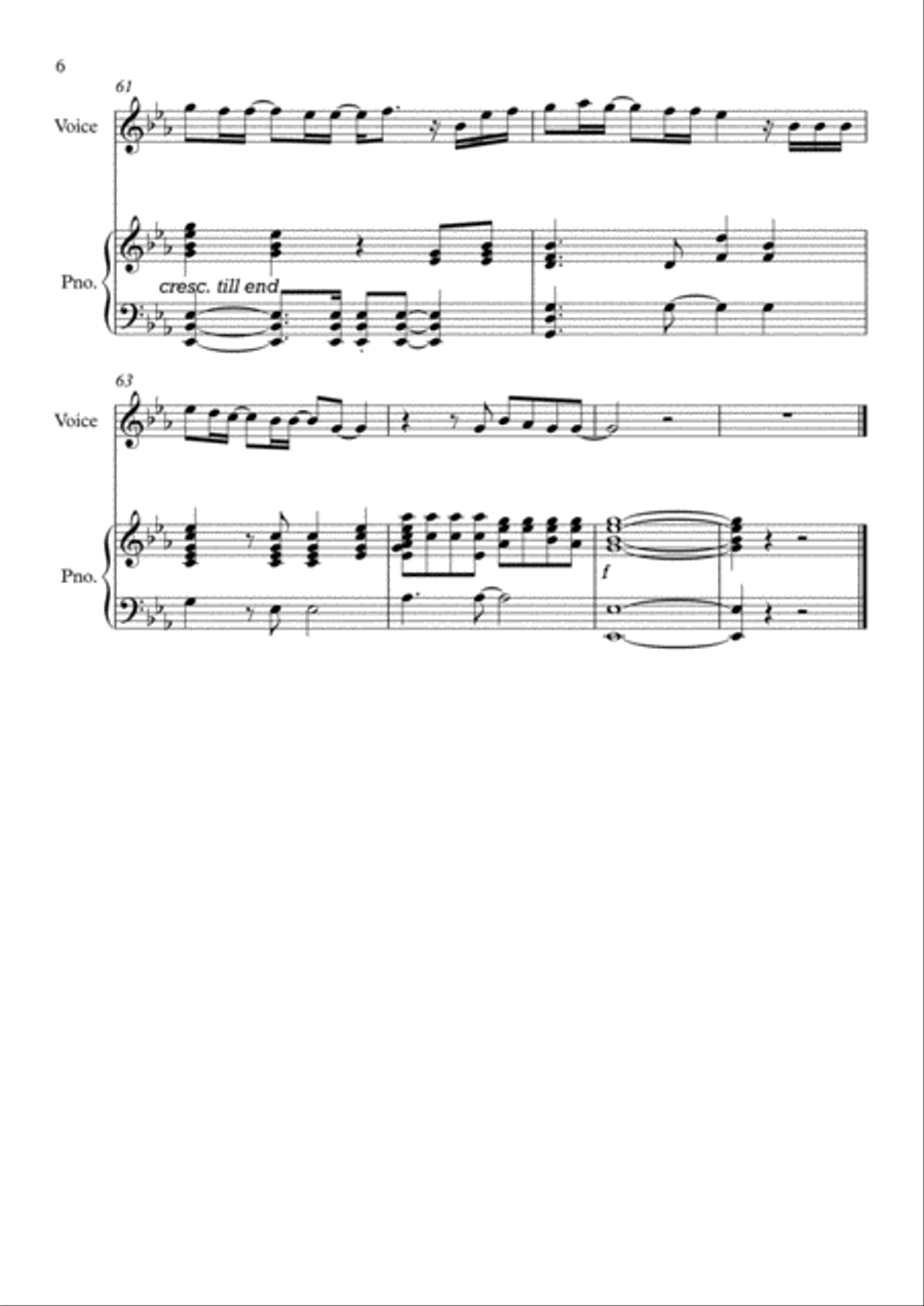 In Diesem Moment Tenor Voice scores gallery preview page 6