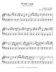 Winter: Largo from Vivaldi's Four Seasons
