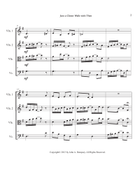 Just a Closer Walk with Thee / Solace (String Quartet): Two Violins, Viola and Cello String Quartet scores gallery preview page 6
