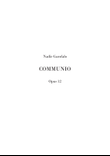 Communio (fantasia for ensemble)