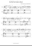 Set My Feet Upon a Rock (piano, guitar, and vocal)