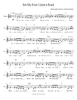 Set My Feet Upon a Rock - Lead Sheet