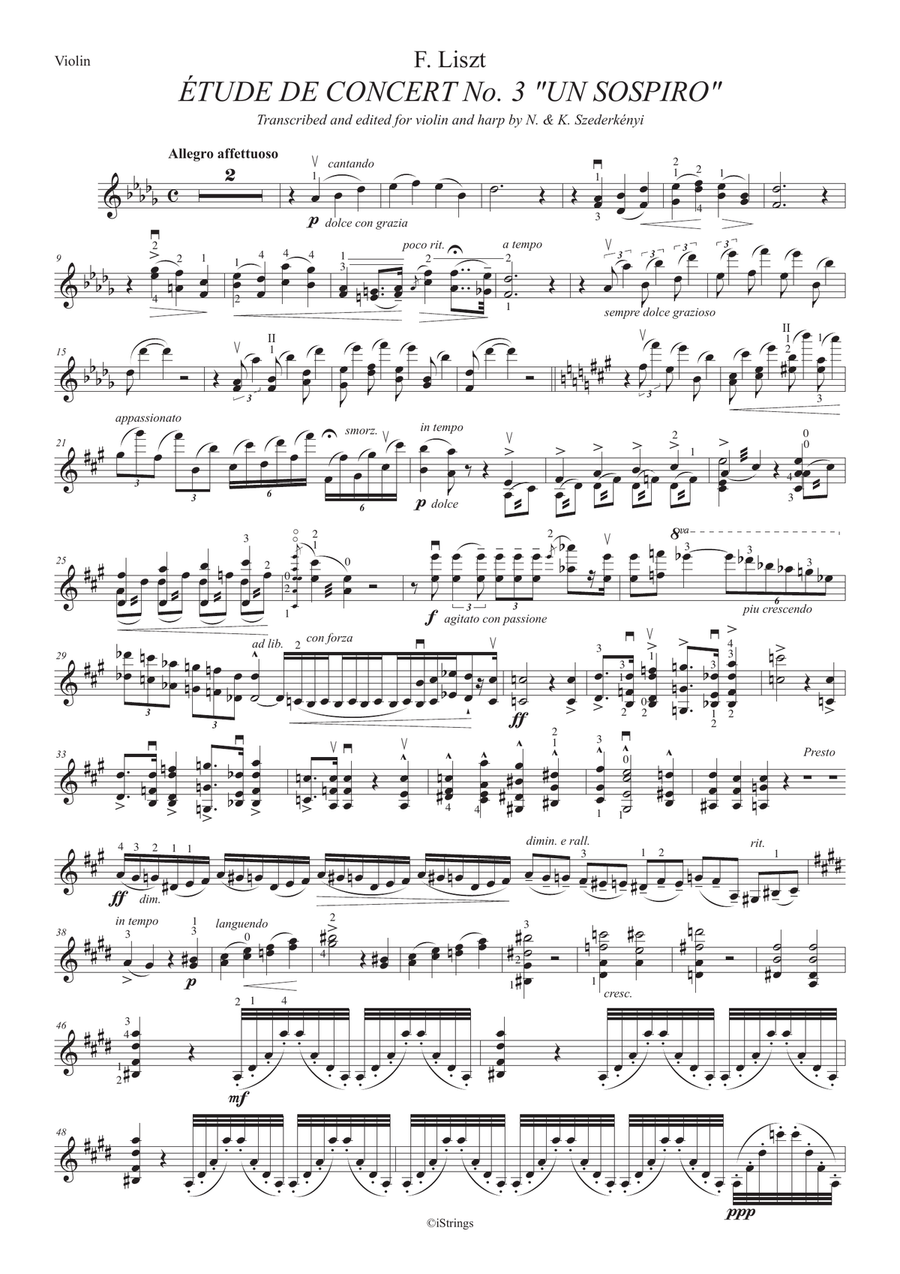 Étude de Concert No. 3 