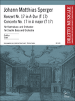 Konzert Nr. 17 A-Dur (T17)