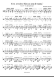 Vous prendrez bien un peu de rythme? Menu 13 complet et bass track with drums 3 tempi