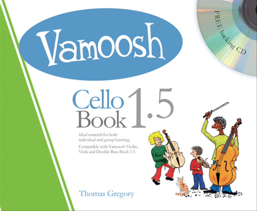 Vamoosh Cello Book 1.5 Cello scores gallery preview page 1