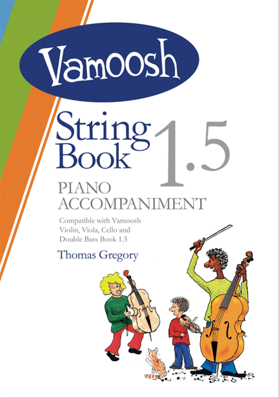 Vamoosh String Book 1.5 Piano Accompaniment Piano Accompaniment scores gallery preview page 1