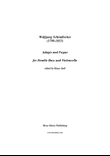 Wolfgang Schindlocker, (1789-1853) Adagio and Fugue, transcribed and edited by Klaus Stoll.