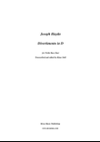 Joseph Haydn, (1732-1809) Divertimento for double bass and violin. Transcribed and edited by Klaus